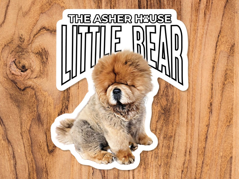 little bear sticker