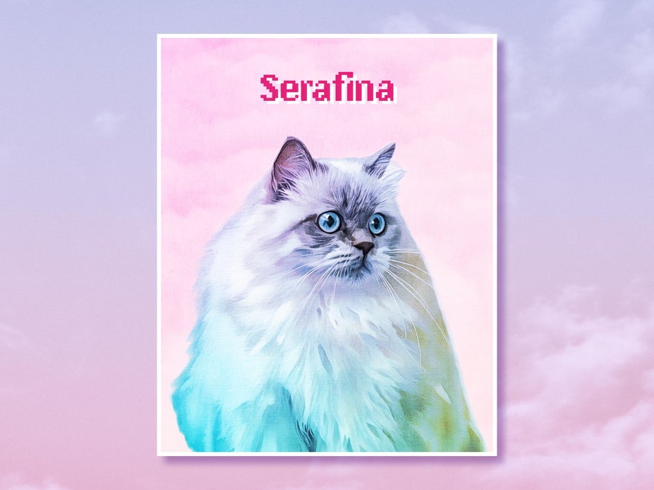 Smart Pet Portrait Gradient