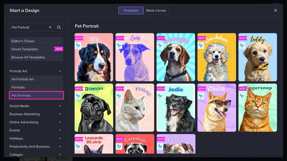 Smart Pet Portrait Tutorial 1