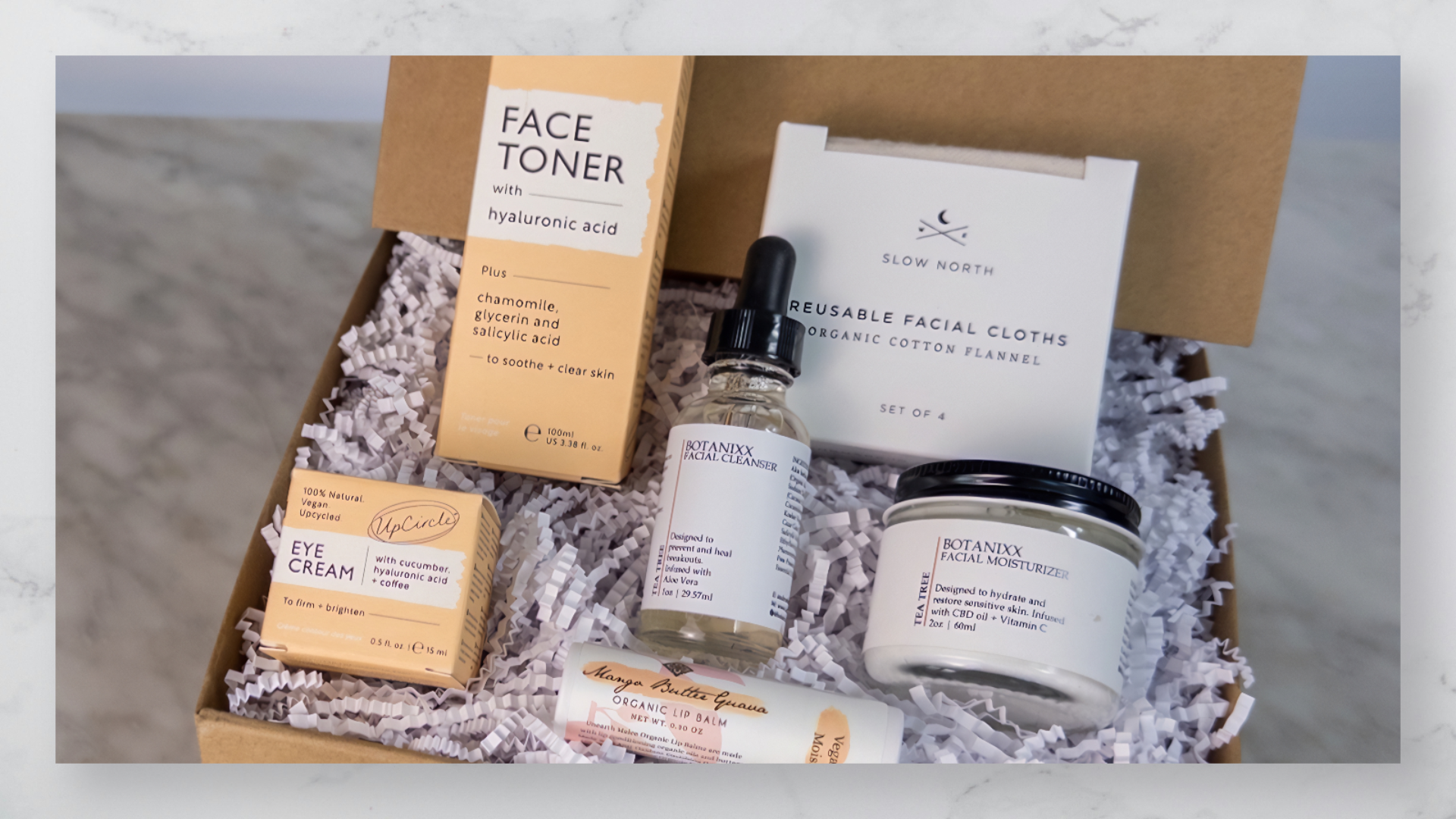 Here I am Self-Care featured image with facial products