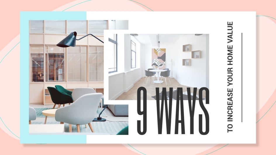 Minimalist real estate YouTube collage thumbnail