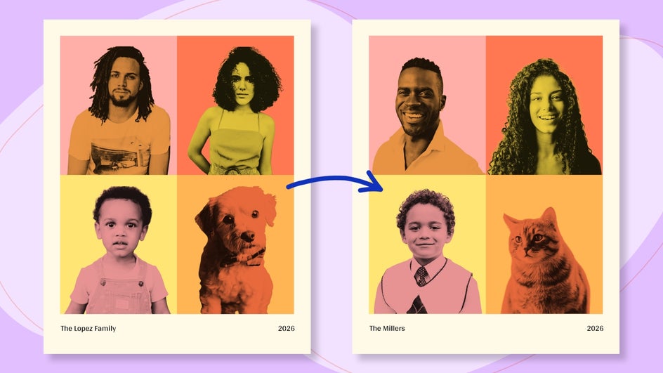 final family portrait smart template