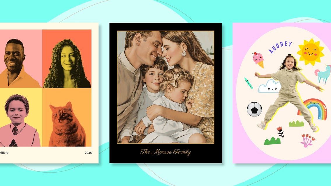 Customize Smart Templates to Make Family Portrait Design Effortless ...