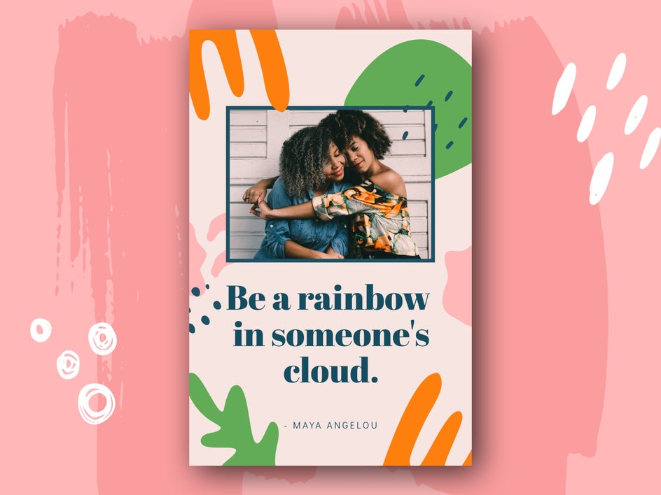 Classroom poster design about kindness.