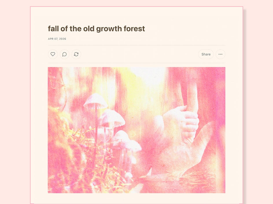 Substack preview image blend mode