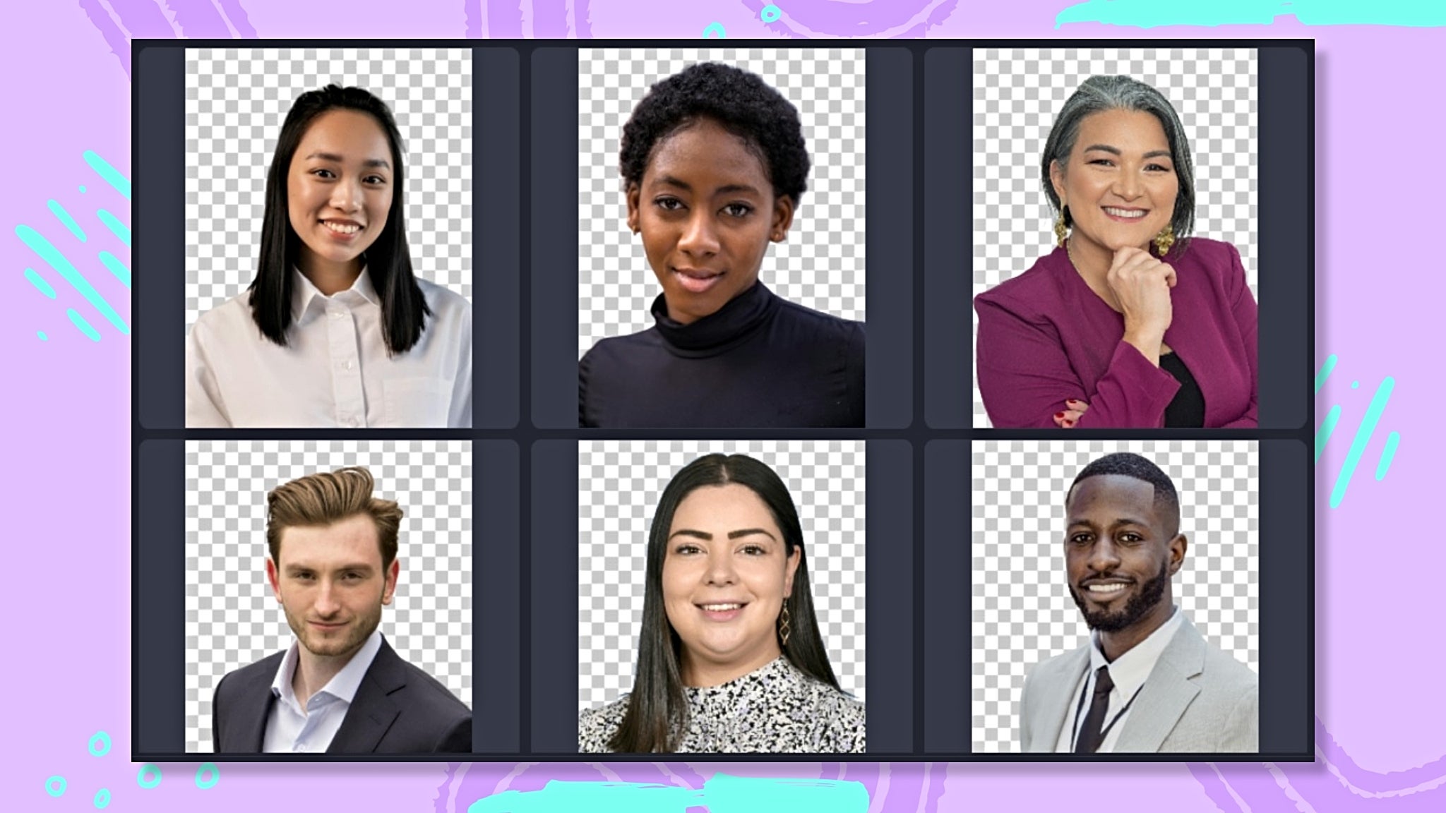 Remove background from multiple images at once