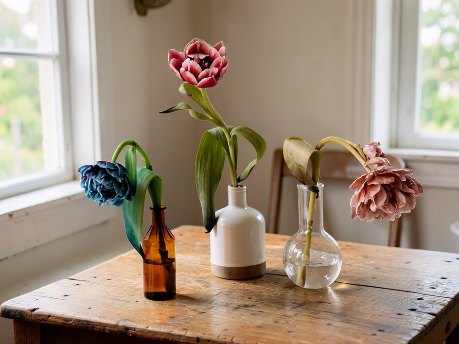 Vases after using Smart Edit
