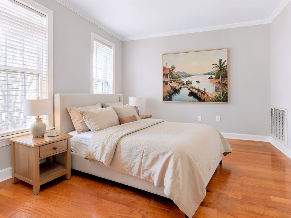 Staging a vacant room using AI photo editing with BeFunky