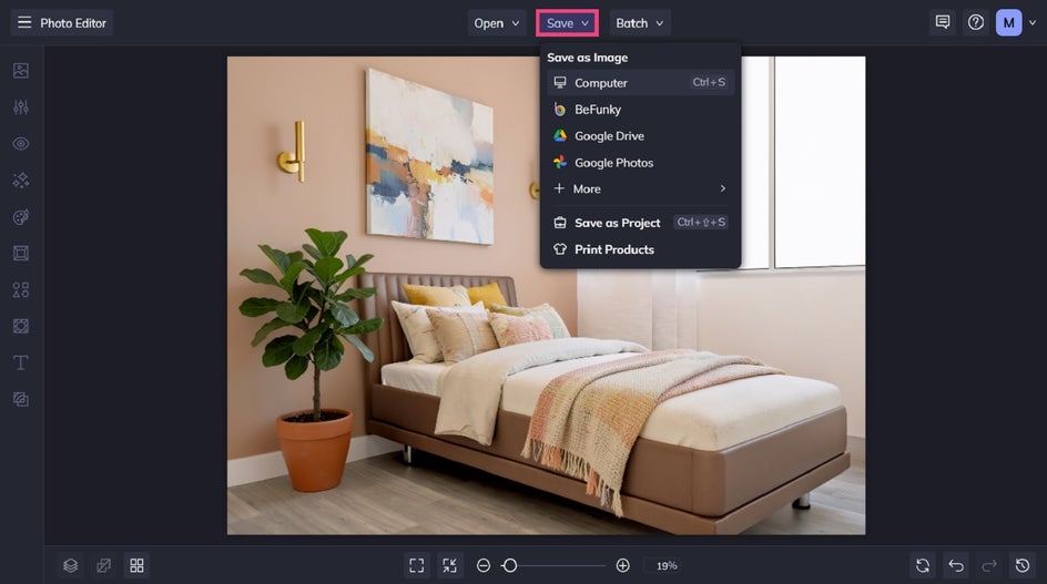 Saving digital home makeover image