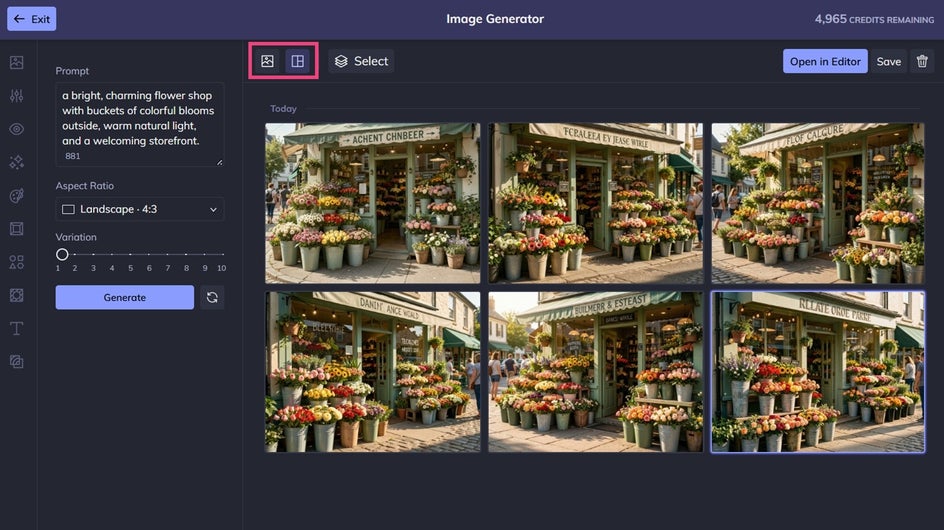 befunky ai text to image generator library of generated images